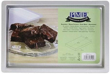 Forma Aluminio Retangular Brownie 203 x 304 mm - PME